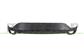 REAR BUMPER-LOWER-BLACK-TEXTURED FINISH-WITH CUTTING MARKS FOR PDC AND PARK ASSIST-WITH TOW HOOK COVER