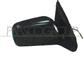 DOOR MIRROR RIGHT-ELECTRIC-BLACK MOD. 3 DOOR