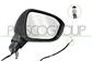 RETROVISORE DESTRO-ELETTRICO-CON PRIMER-TERMICO-CHIUDIBILE-CON FANALE-CON BLIS-CONVESSO-11 PIN MOD. ACENTA