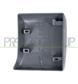 FRONT PILLAR MOLDING RIGHT-DARK GRAY-TEXTURED FINISH-WITH FIXING CLIPS