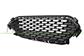 RADIATOR GRILLE-GLOSSY BLACK-WITH CHROME FRAME