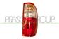 TAIL LAMP RIGHT-WITH BULB HOLDER RED/CLEAR MOD. 05 >