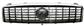 RADIATOR GRILLE-BLACK-WITH CHROME FRAME