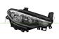 PROIETTORE DESTRO H7+H15-ELETTRICO-CON MOTORE-NERO-VERSIONE A.L. MOD. 10/20 >