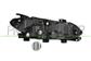 HEADLAMP LEFT H4-MANUAL/ELECTRIC-WITHOUT MOTOR-BLACK