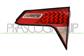 FANALE POSTERIORE DESTRO-INTERNO-CON PORTALAMPADA-FONDO-ROSSO-LED