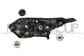 HEADLAMP RIGHT-ELECTRIC-WITH MOTOR-WITH DAY RUNNING LIGHT-LED