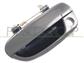 FRONT DOOR HANDLE LEFT-OUTER-SMOOTH-BLACK-WITH KEY HOLE