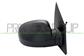 RETROVISEUR DROIT MECANIQUE-NOIR-CONVEX/CHROME'