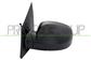 RETROVISEUR GAUCHE MECANIQUE-NOIR-CONVEX/CHROME'
