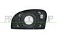 VERRE DE RETROVISEUR DROIT-CONVEX-CHROME'