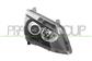 HEADLAMP RIGHT H11+HB3 ELECTRIC-WITHOUT MOTOR-BLACK