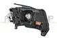 HEADLAMP LEFT H9 ELECTRIC-WITH MOTOR