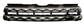 GRILLE CALANDRE PEINTE NOIR BRILLANT - MOD. DYNAMIC