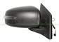 DOOR MIRROR RIGHT-ELECTRIC-BLACK-WITH LAMP-CONVEX-CHROME