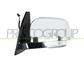 RETROVISORE SINISTRO-ELETTRICO-NERO-CON FANALE-CONVESSO-CON CALOTTA CROMATA-5 PINS