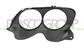 RAHMEN AUSPUFF ENDSTUECK LINKS-SCHWARZ-GENARBT MOD. AMG E53
