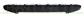 REAR BUMPER SPOILER-BLACK