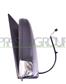 DOOR MIRROR RIGHT-ELECTRIC-HEATED-BLACK-ASPHERICAL-CHROME-5 PINS