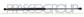 AMORTIGUADOR DE MALETERO DERECHO/IZQUIERDO PORTON TRASERO - 430 N - L 535 mm - C 229 mm - Ø 18 mm - Ø 8 mm