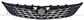 RADIATOR GRILLE-BLACK