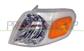 FRONT INDICATOR LEFT-CLEAR-WITHOUT BULB HOLDER