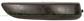 FRONT BUMPER MOLDING-RIGHT-BLACK