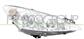 HEADLAMP LEFT H1+H7 ELECTRIC-WITH MOTOR