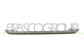 REAR BUMPER SPOILER-SILVER-PAINTED