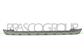 REAR BUMPER SPOILER-SILVER-PAINTED
