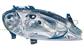 HEADLAMP RIGHT H4 ELECTRIC-WITHOUT MOTOR
