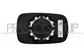 MIRROR GLASS BASE LEFT-HEATED-ASPHERICAL-CHROME