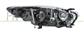 HEADLAMP LEFT H7+H7 ELECTRIC-WITH MOTOR-BLACK