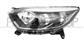 HEADLAMP LEFT H1+H1 ELECTRIC-WITH MOTOR-CHROME