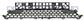 FRONT BUMPER GRILLE-CENTRE-BLACK