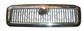 GRILLE CALANDRE NOIRE AVEC MOULURE CHROMEE MOD. 09/98 > 