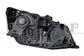 HEADLAMP LEFT H7+H7 ELECTRIC-WITH MOTOR-WITH DAY RUNNING LIGHT-BLACK-LED
