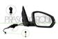 RETROVISORE DESTRO-A CAVI-CON PRIMER-CON FANALE-CONVESSO-2 PINS