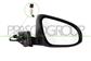 DOOR MIRROR RIGHT-ELECTRIC-PRIMED-HEATED-WITH LAMP-CONVEX-7 PINS