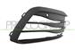 GRILLE DROITE NOIRE DE PARE-CHOCS-AVEC TROUS RADAR+SUPPORTS