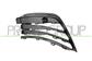 GRILLE DROITE NOIRE DE PARE-CHOCS-AVEC TROUS RADAR+SUPPORTS