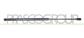 TAILGATE GAS SPRING RIGHT/LEFT - 500 N - L 494 mm - S 192 mm - Ø 18 mm - Ø 8 mm
