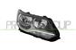 HEADLAMP RIGHT H7+H15 ELECTRIC-WITH MOTOR-WITH DAY RUNNING LIGHT