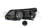 HEADLAMP RIGHT H7+H15 ELECTRIC-WITH MOTOR-WITH DAY RUNNING LIGHT